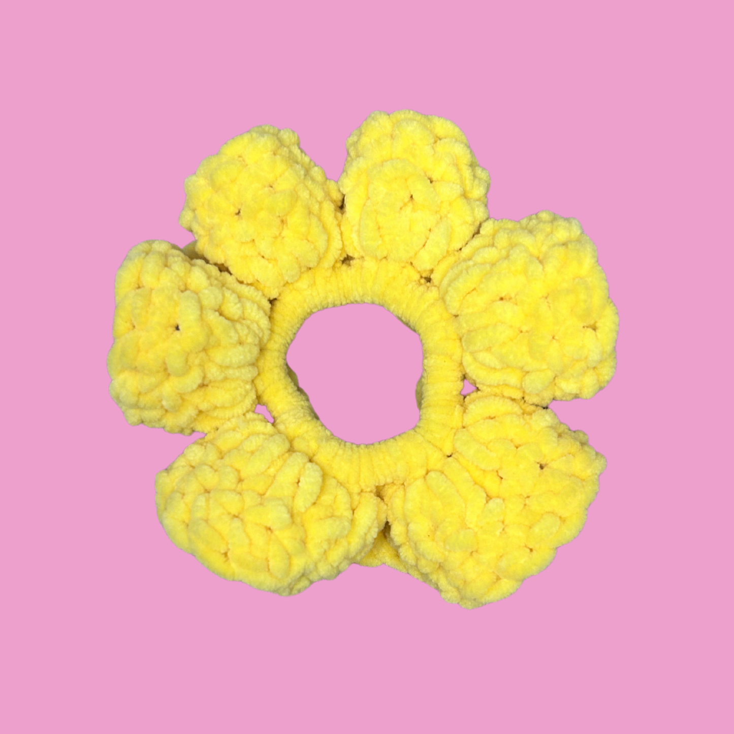 Gros scrunchie - Jaune