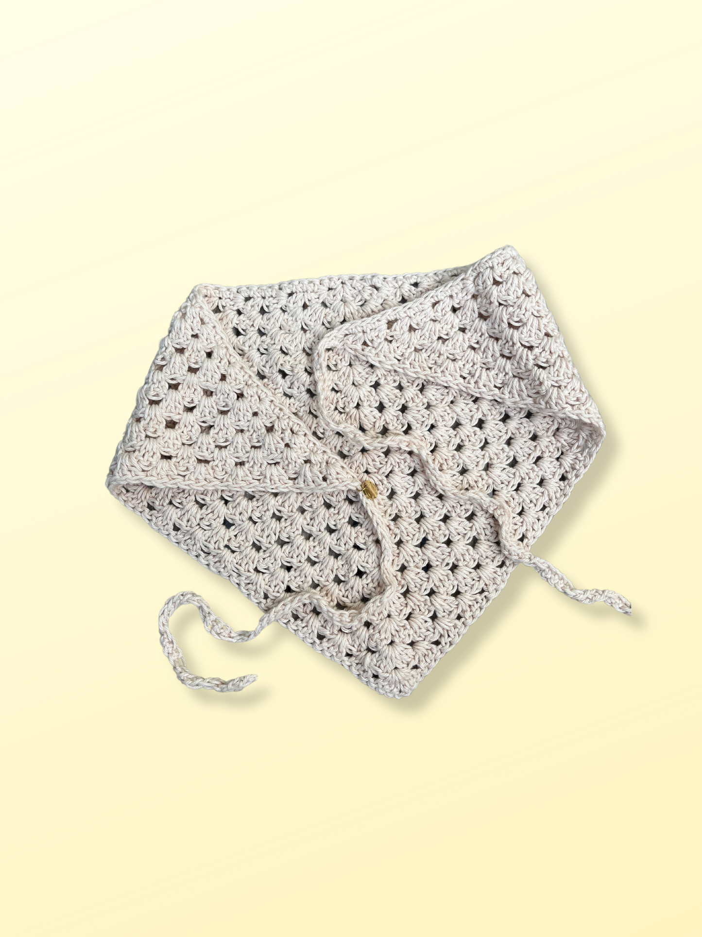 đȘ© Bandana Sasha Beige - Coton đ