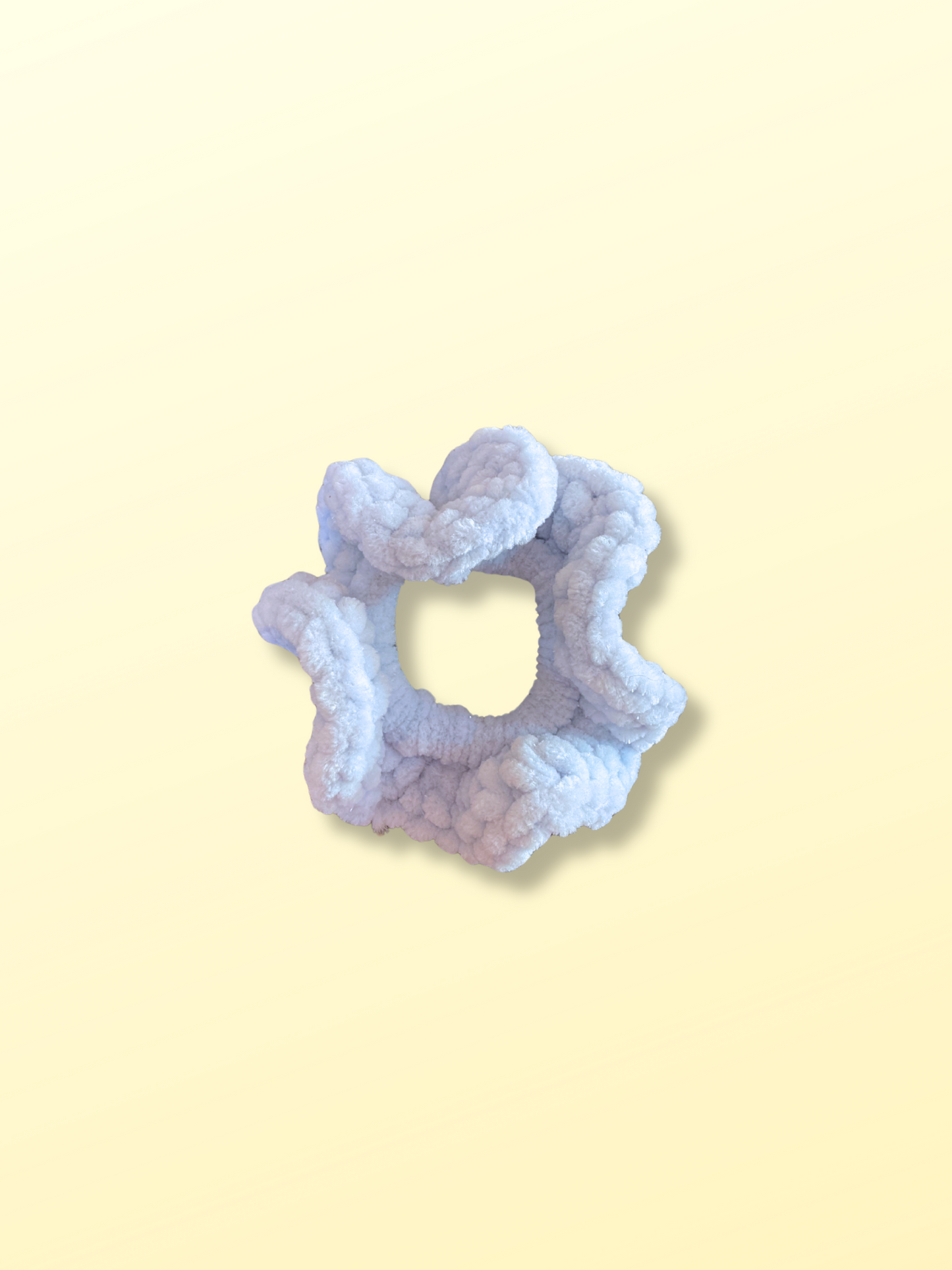 🪩 Scrunchie Francie Bleu Ciel - Medium