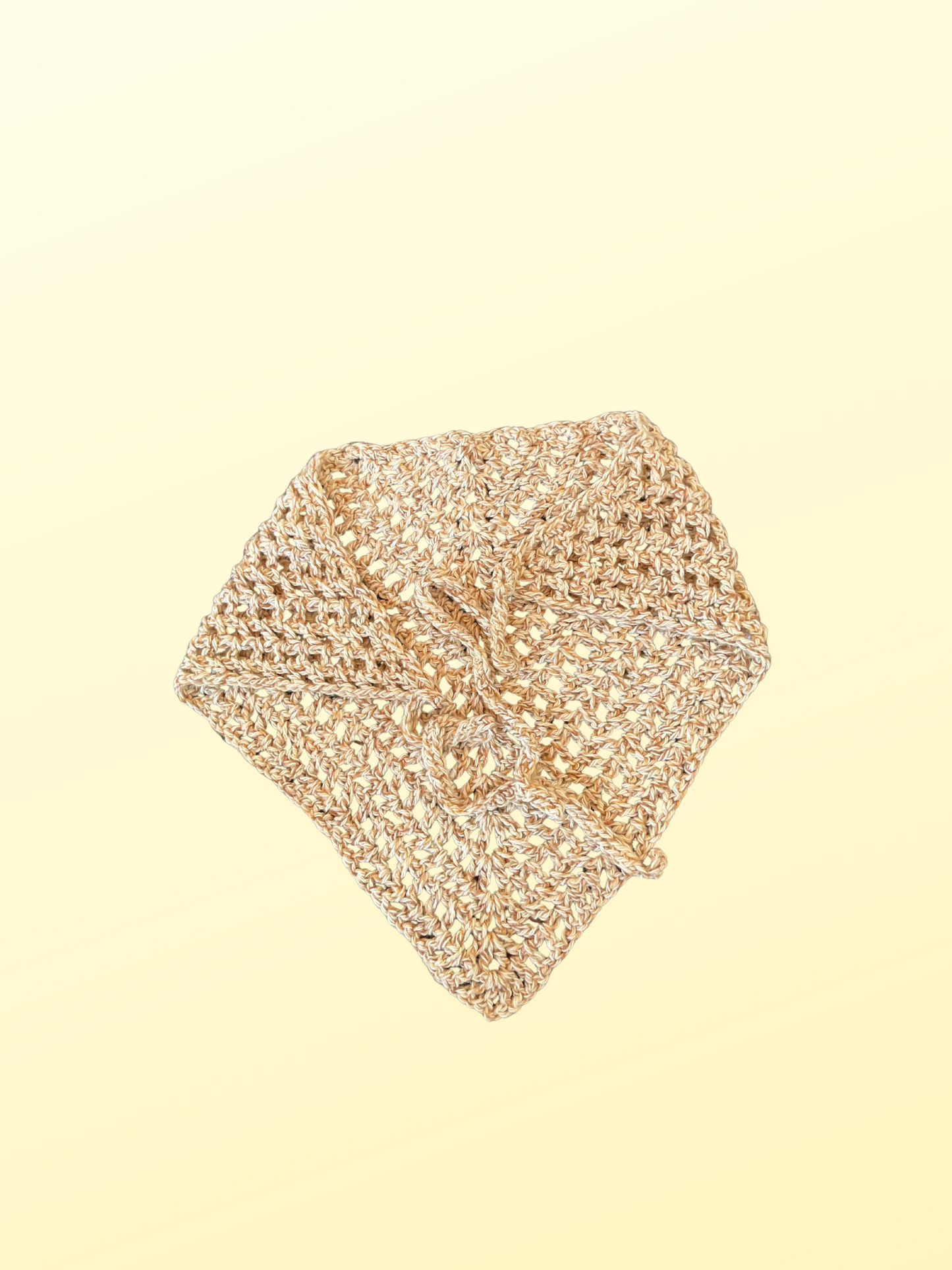 đȘ© Bandana Sasha Beige ajourĂ© - Coton đ