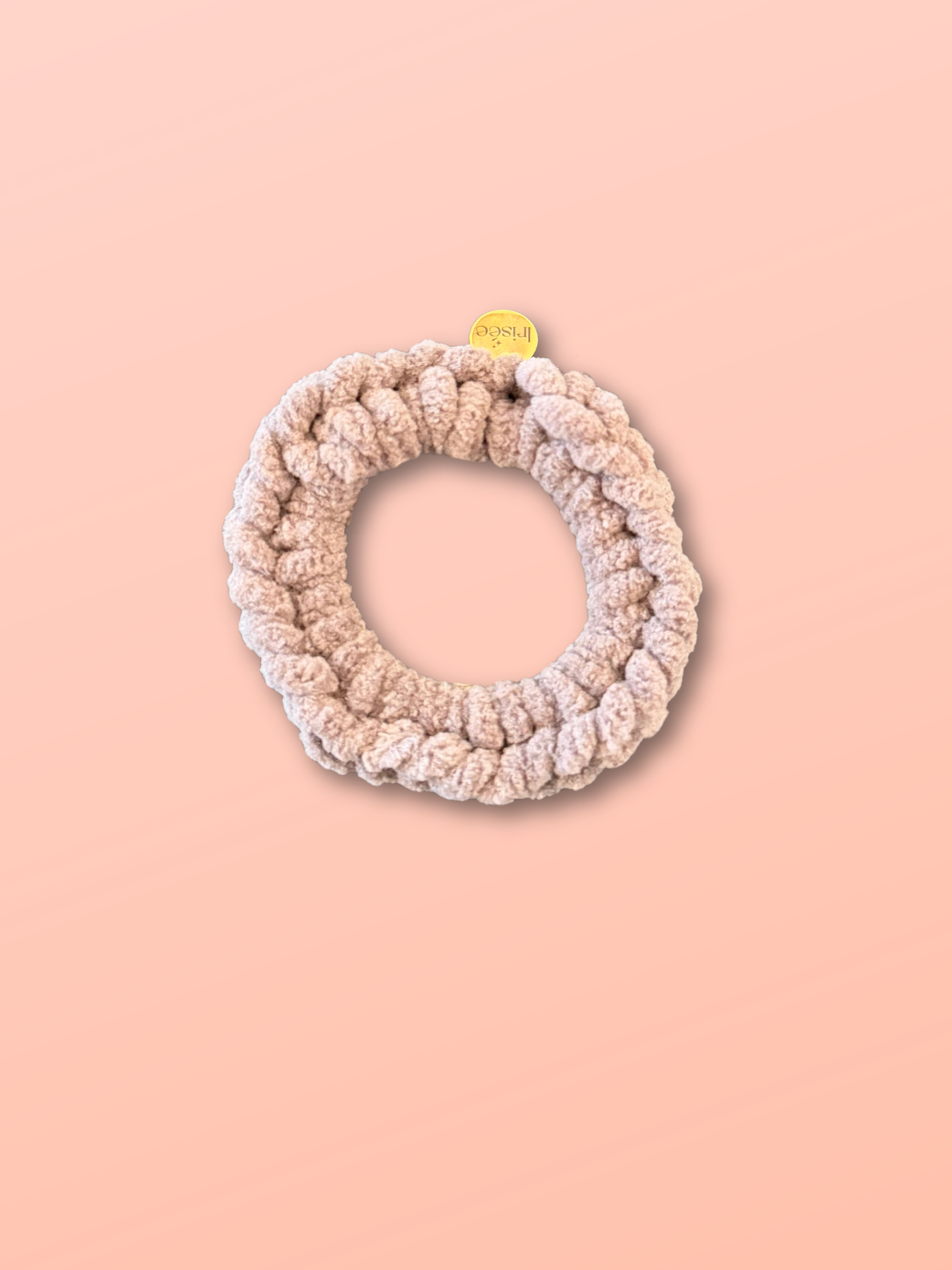 🪩 Scrunchie Francie Taupe - Small