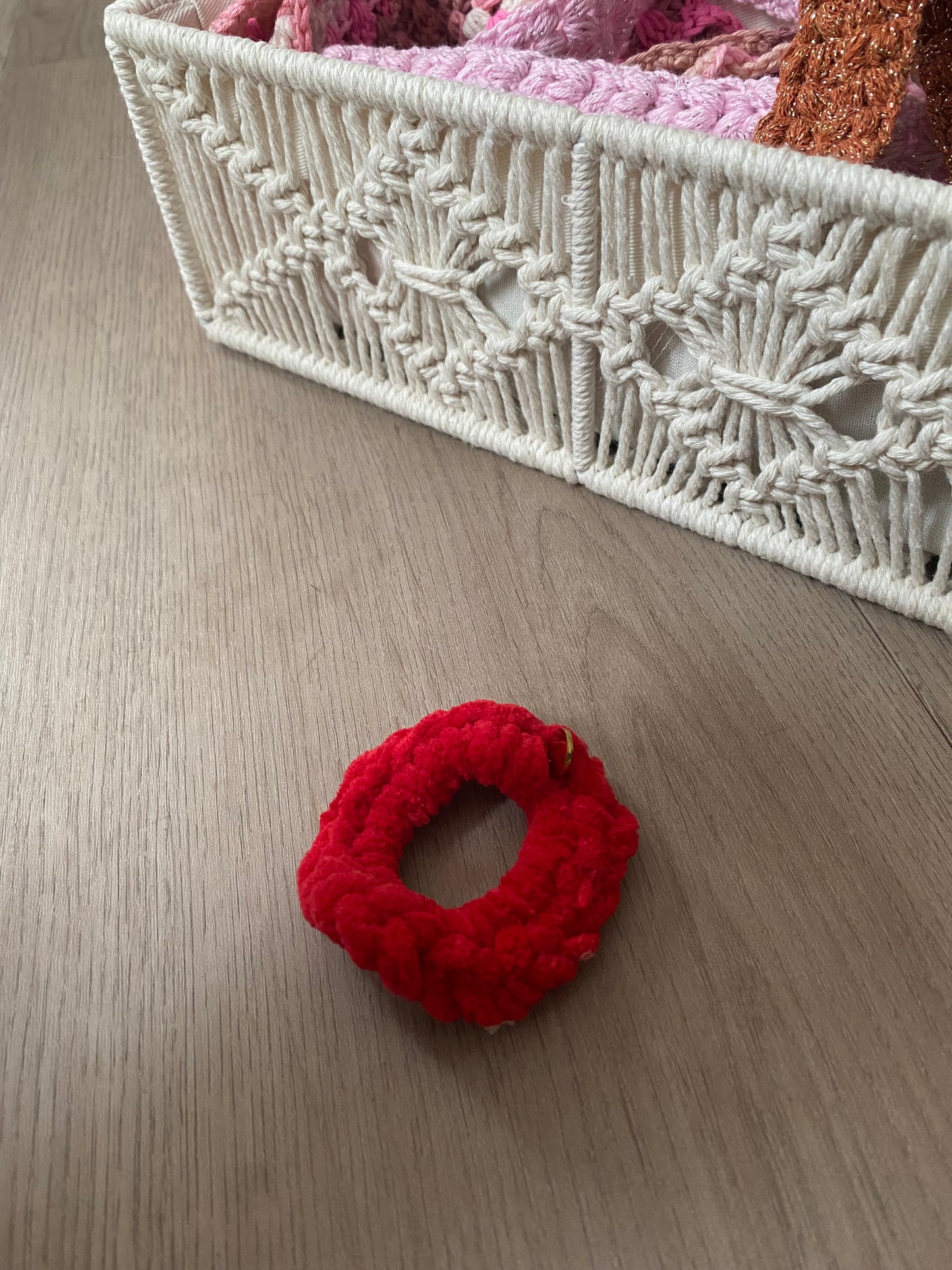 Scrunchie Francie Rouge - Small