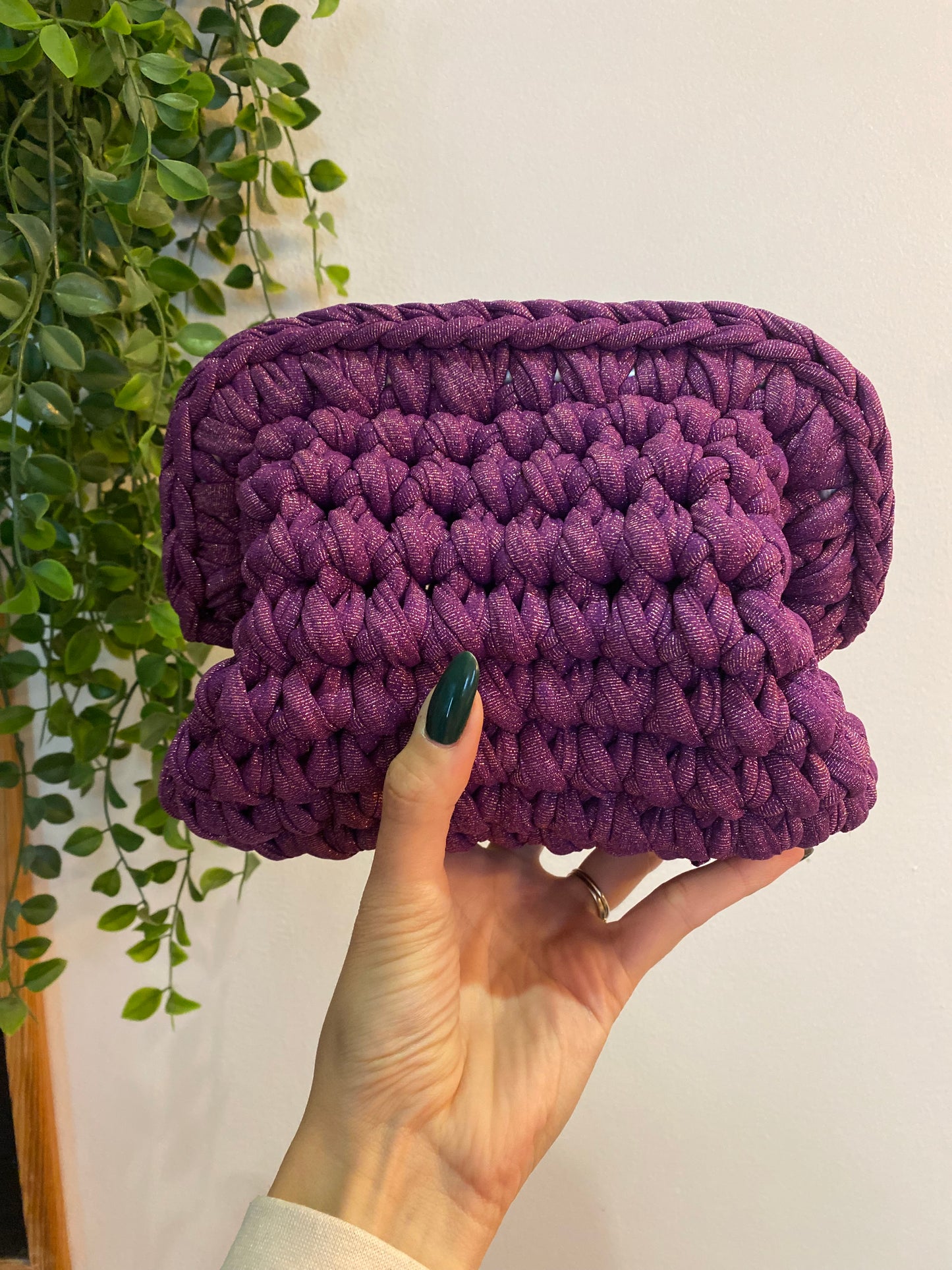 Bolsa Emilie - Violet pailleté