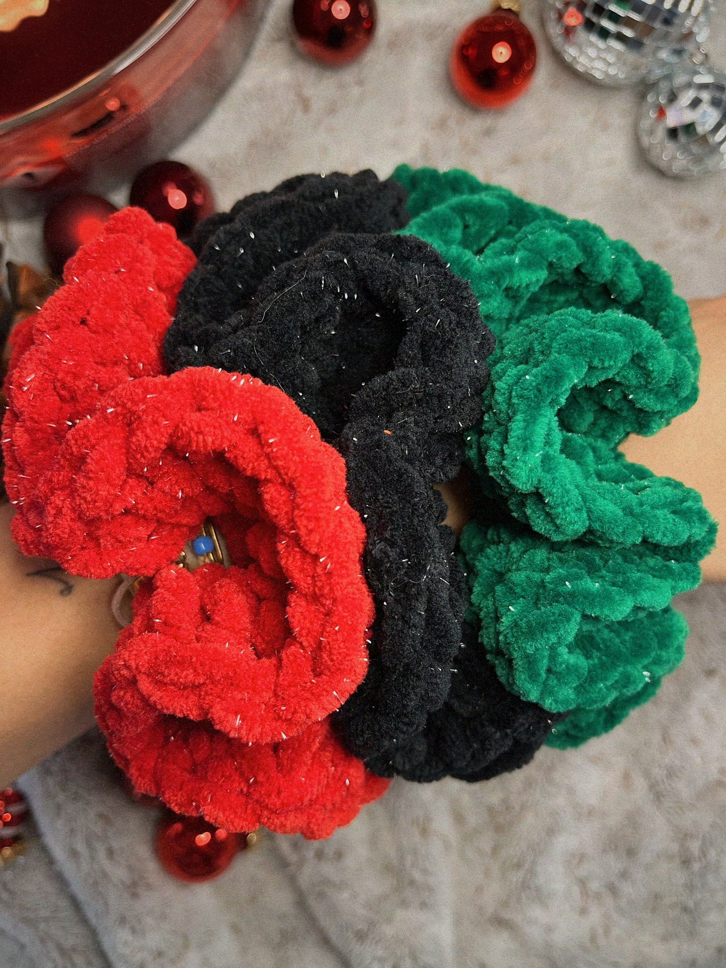 Box de 3 chouchous de Noël