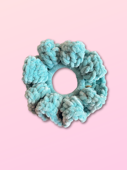 🪩 Scrunchie Francie Vert Aqua - Large