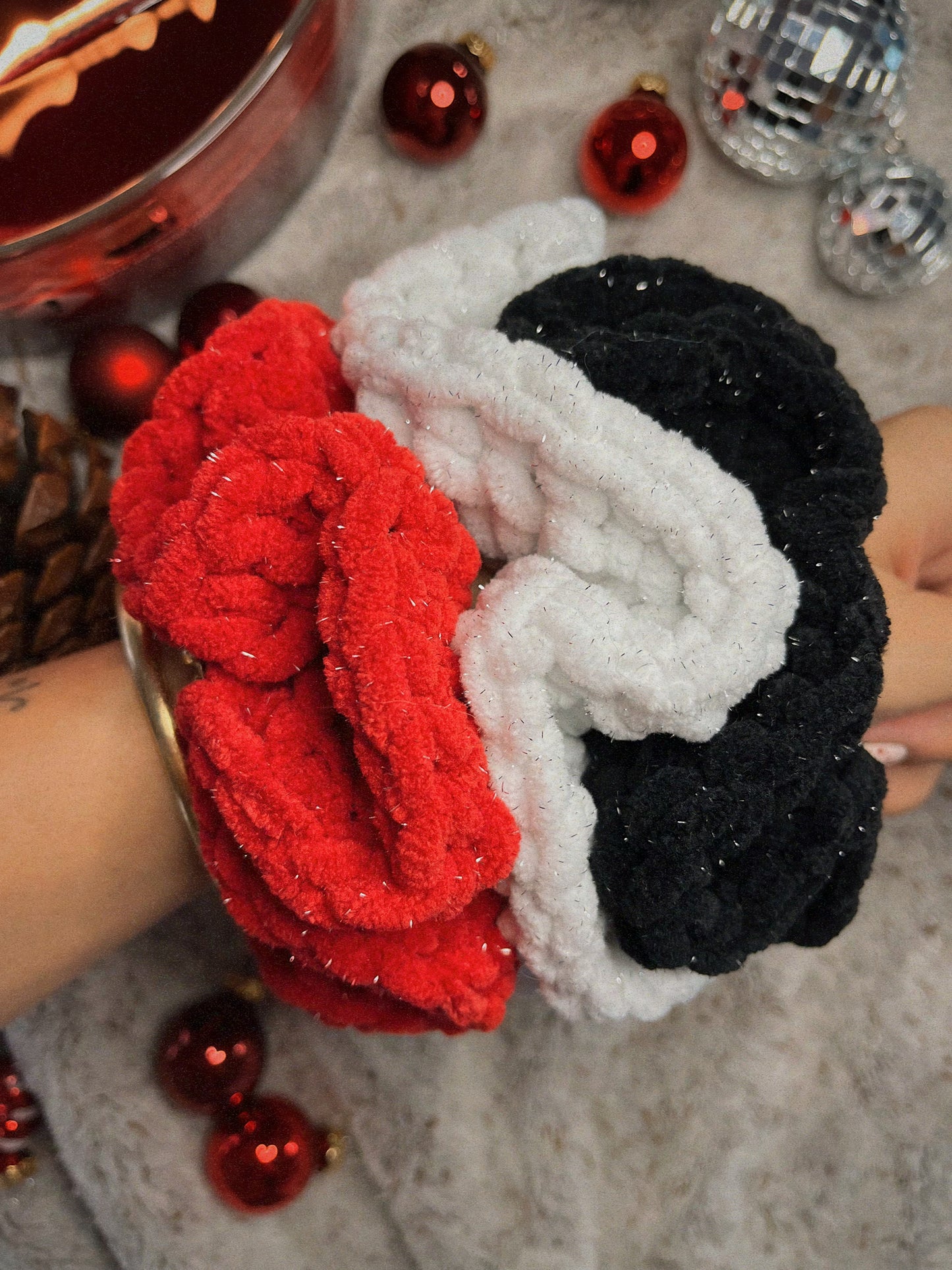 Box de 3 chouchous de Noël