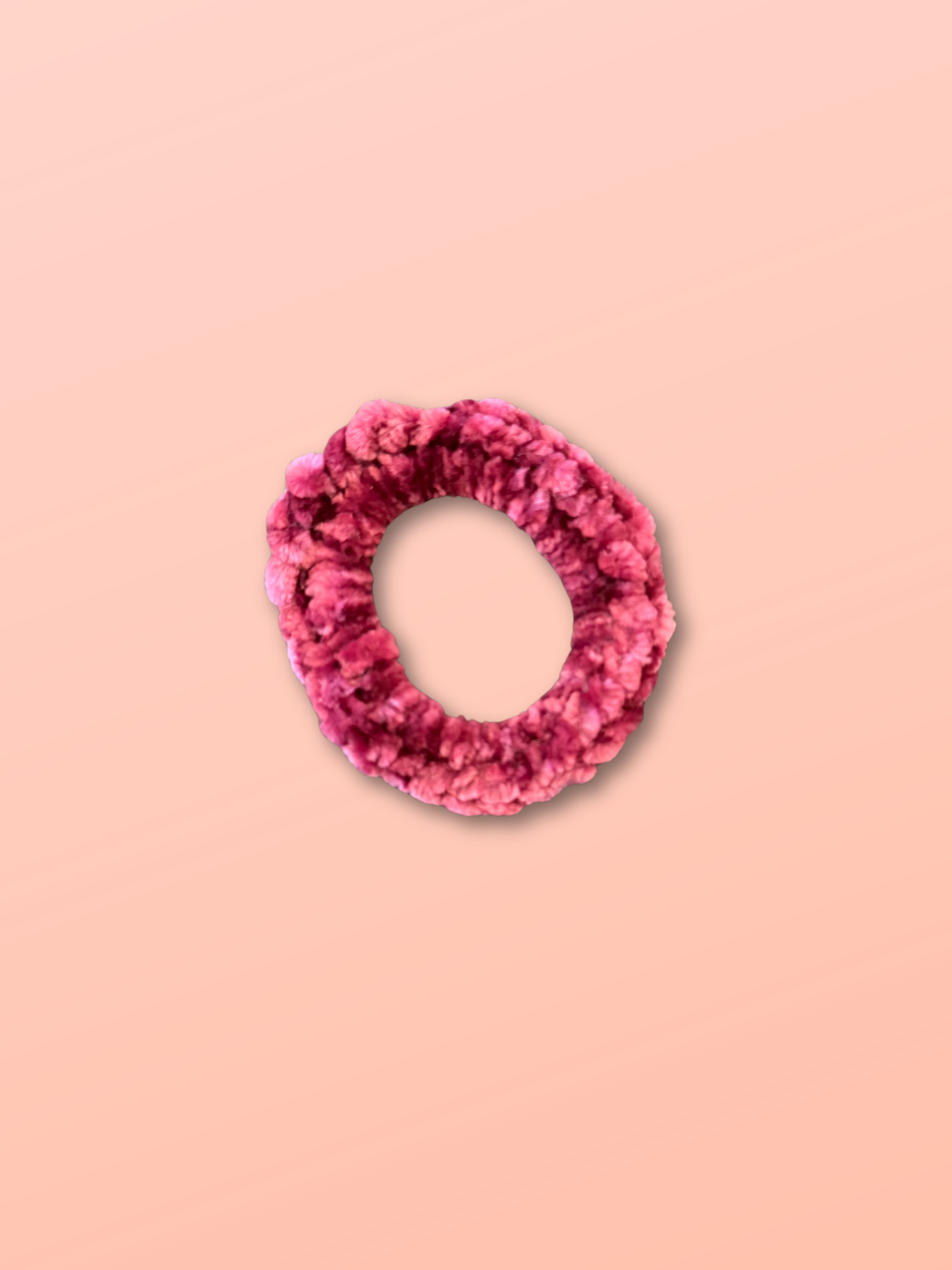 🪩 Scrunchie Francie Prune Velvet - Small