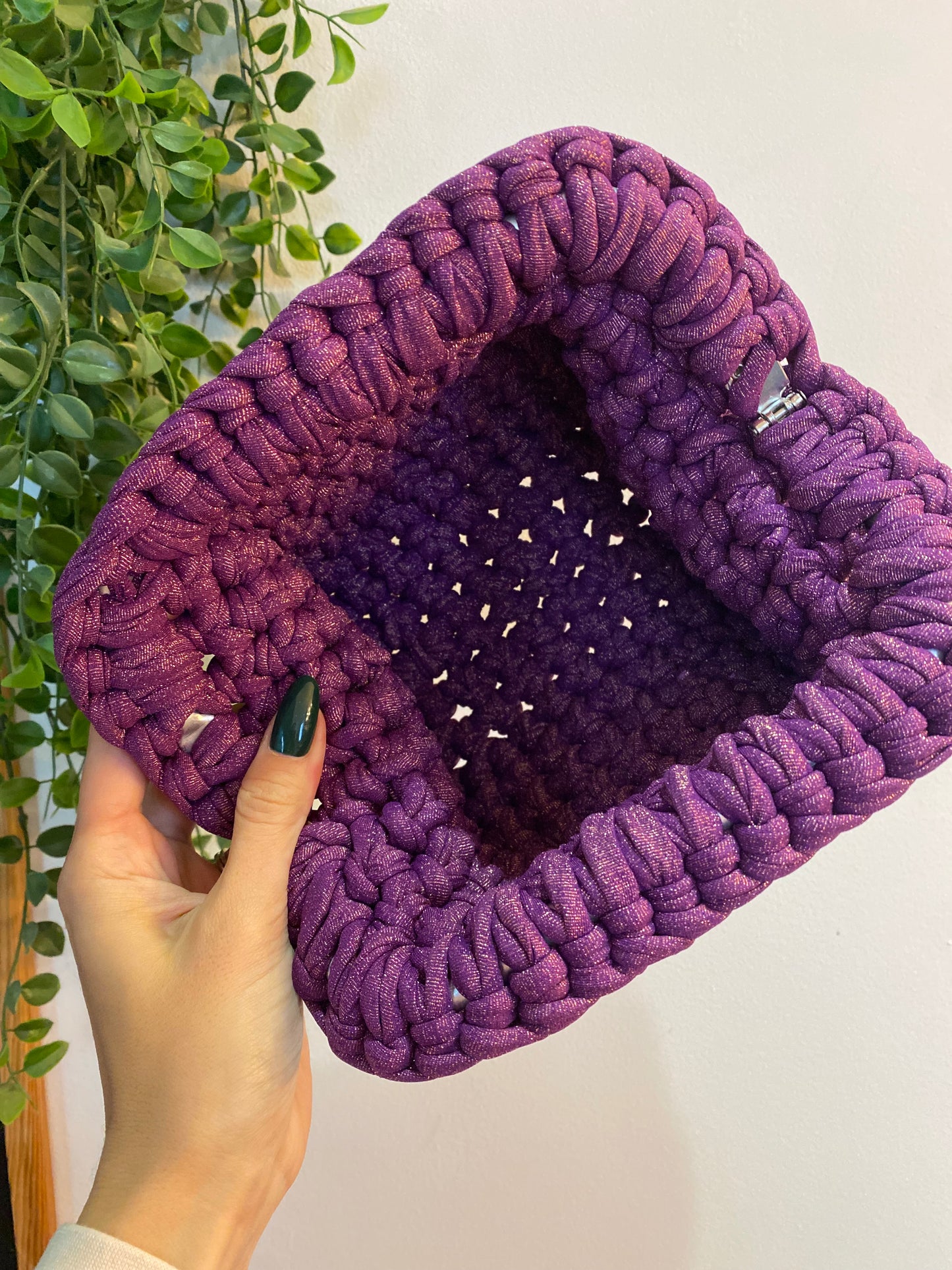 Bolsa Emilie - Violet pailleté