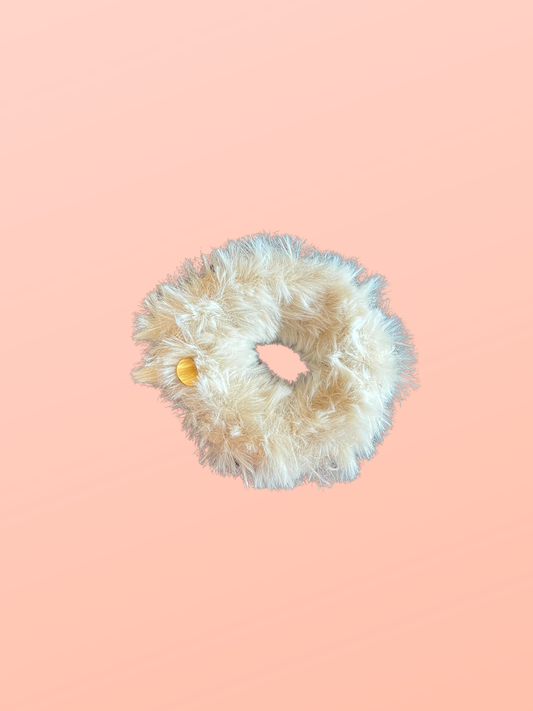 Scrunchie Bianca Beige