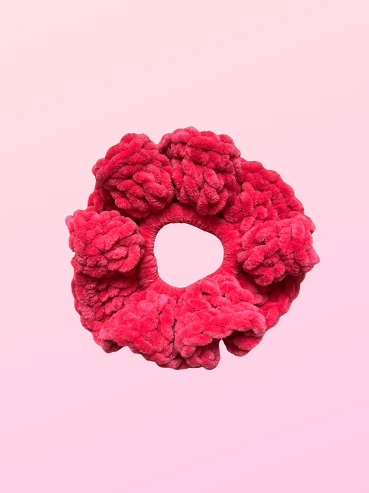 🪩 Scrunchie Francie Fuschia - Large