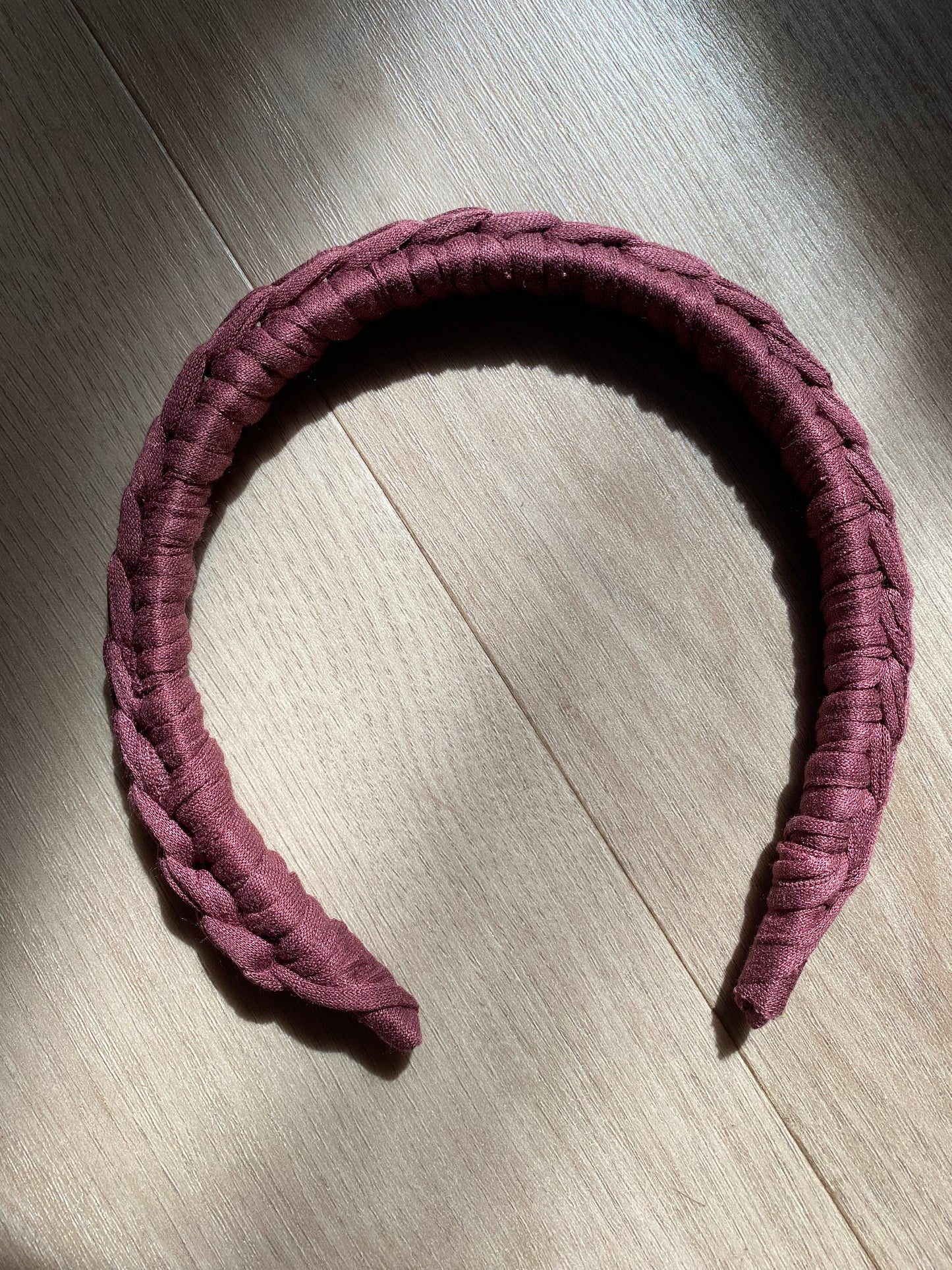 Serre-tête Anouch Aubergine ❣️ 2 tailles disponibles