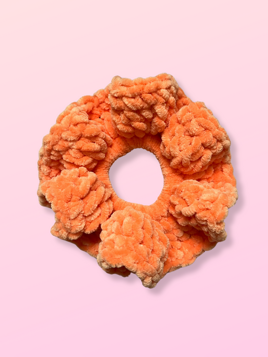 🪩 Scrunchie Francie Mandarine - Large