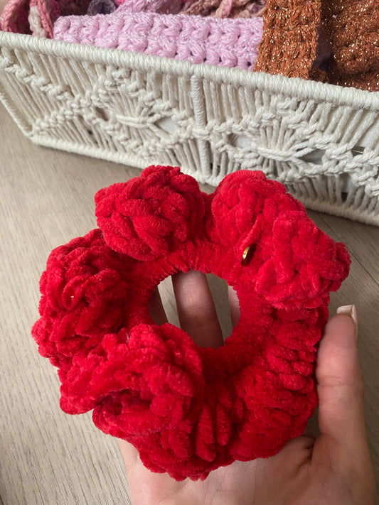 Scrunchie Francie Rouge - Large