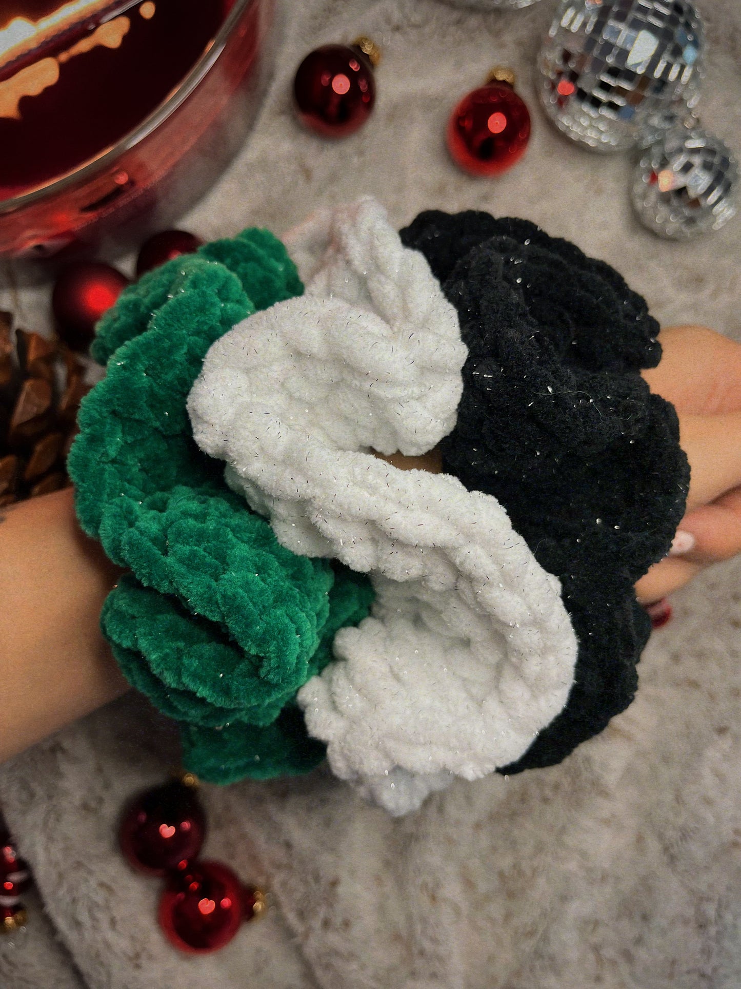 Box de 3 chouchous de Noël