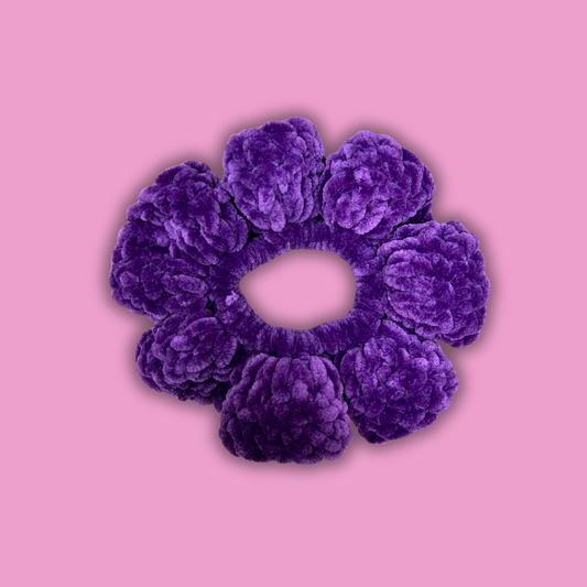 Gros scrunchie - Violet