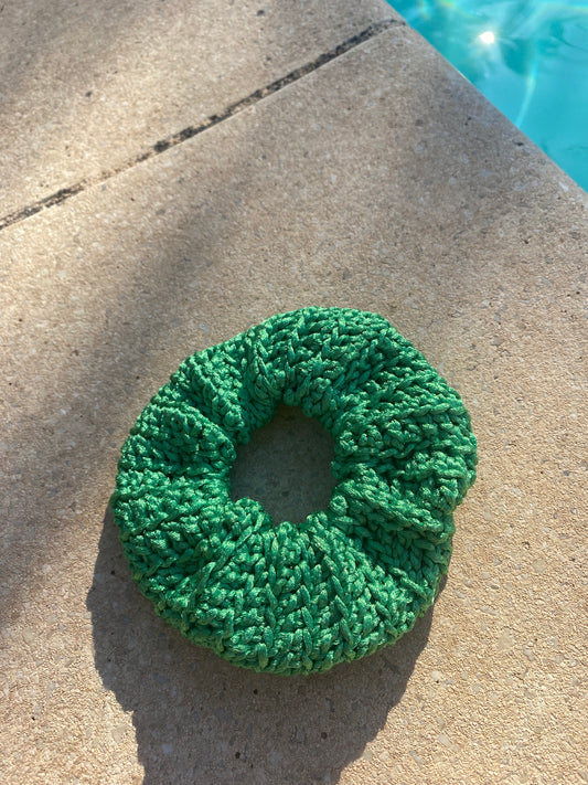 Scrunchie Soleïa 🧜🏽‍♀️ Vert fluo