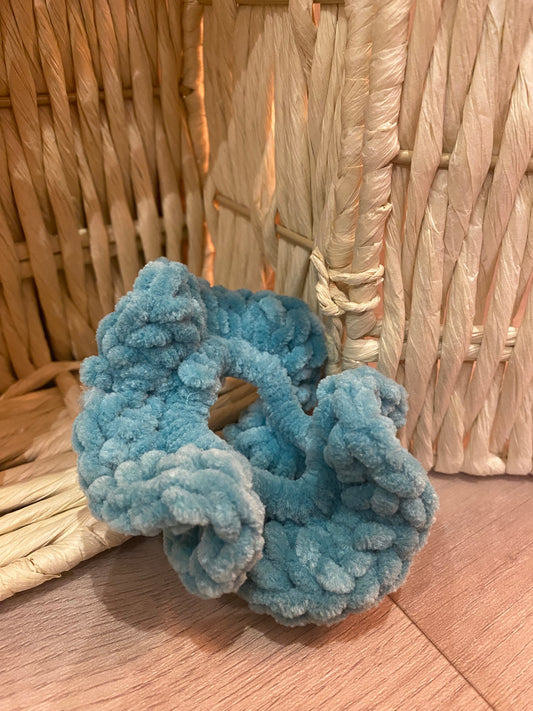 Scrunchie Francie Vert Lagon - Medium