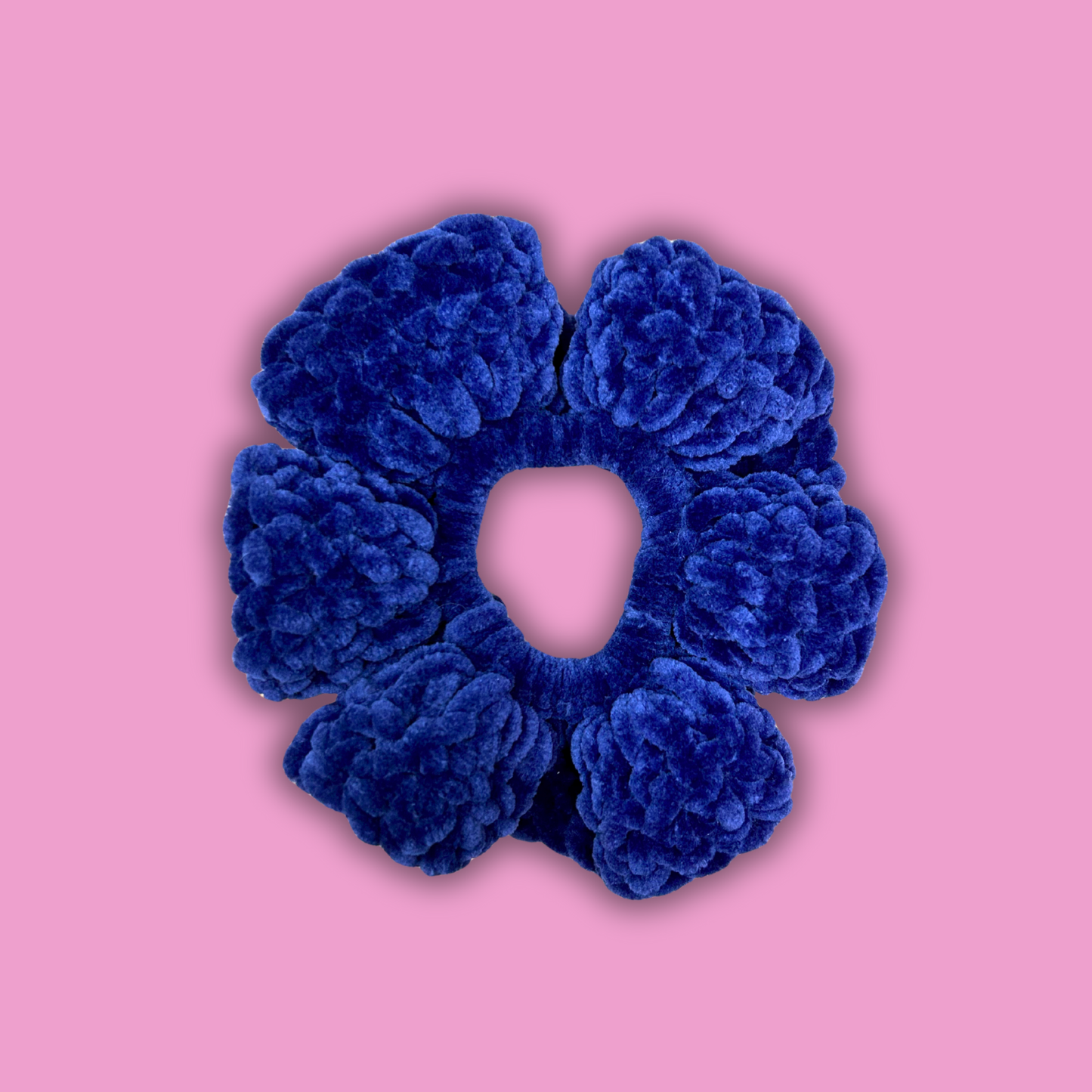 Gros scrunchie - Bleu marine