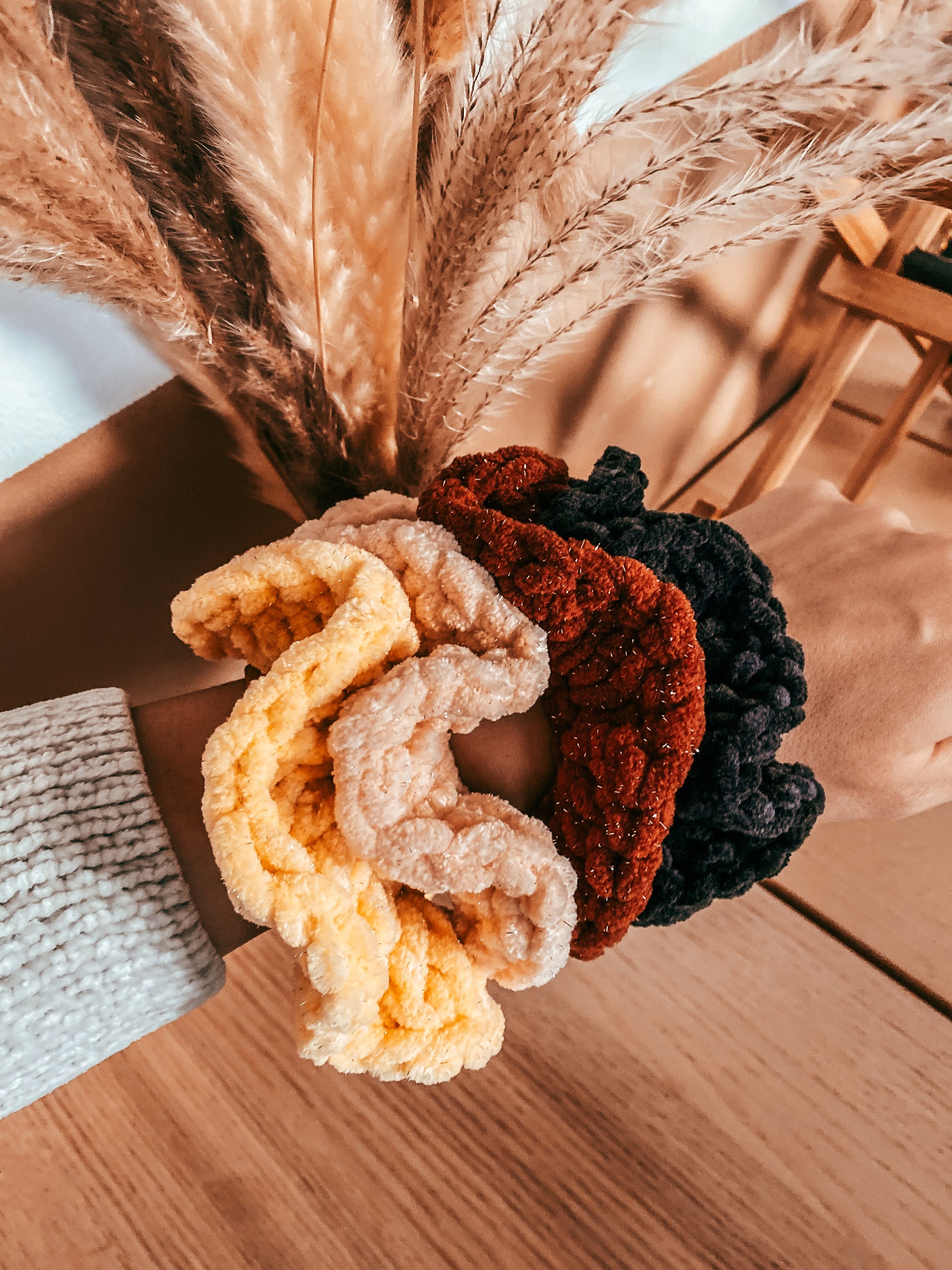 Scrunchie Francie - Large - chouchous faits main au crochet ✨