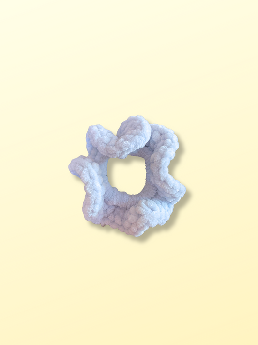 🪩 Scrunchie Francie Bleu Ciel - Medium