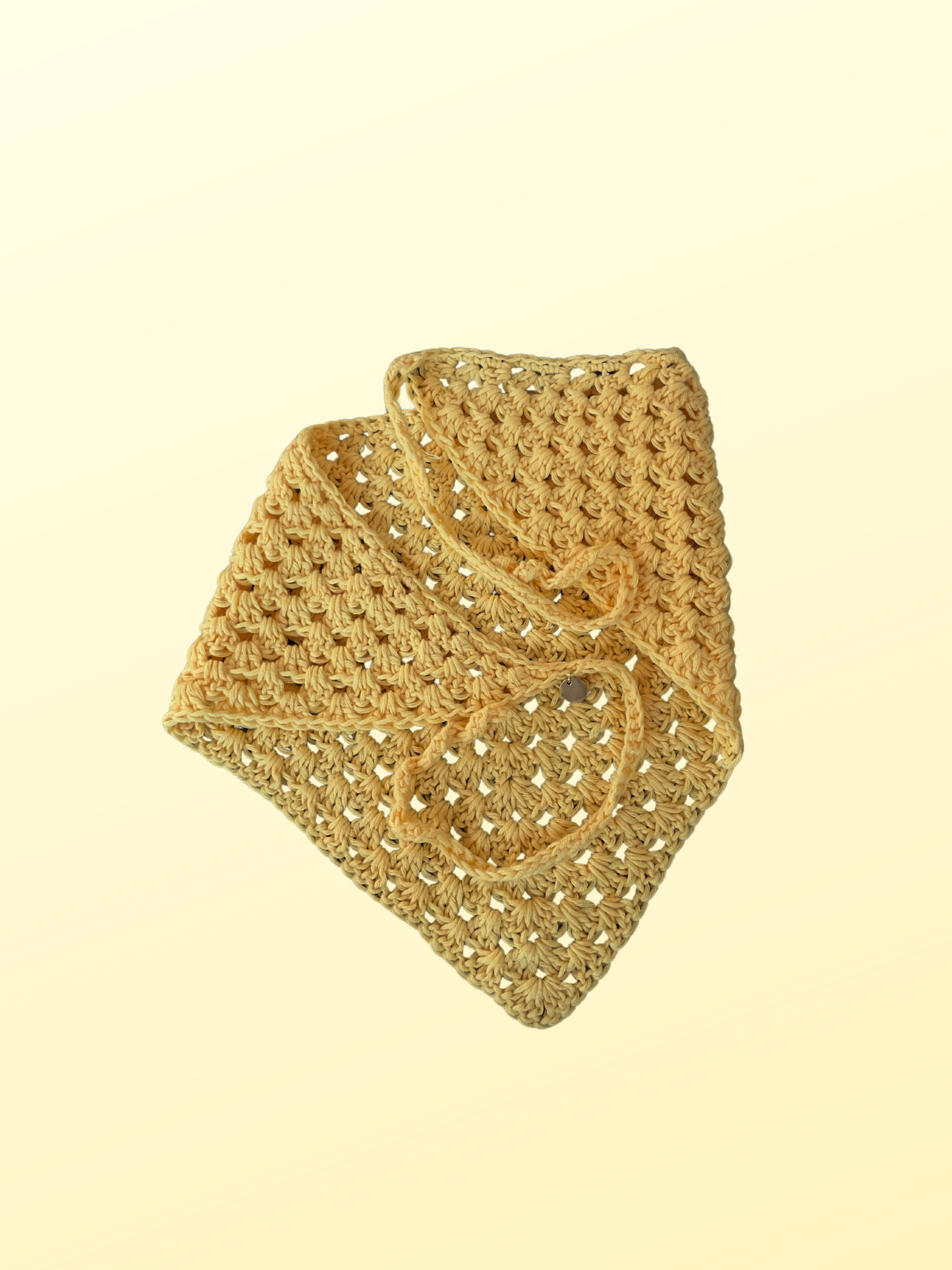 🪩 Bandana Sasha Jaune - Coton 🐚