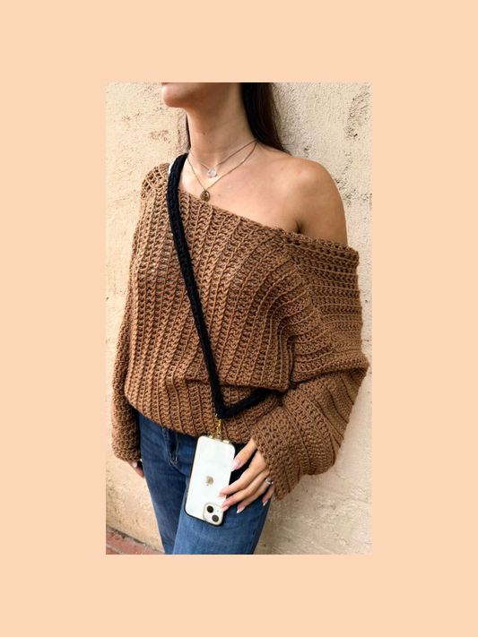 Chaîne de téléphone, en bandoulière -